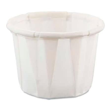 Solo SOLO Treated Paper Souffl Portion Cups, 1/2 Oz., White, Qty. 500 SCC 050